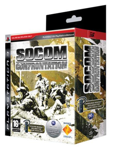 Sony SOCOM: U.S. Navy SEALs Confrontation + headset, PS3 PlayStation 3