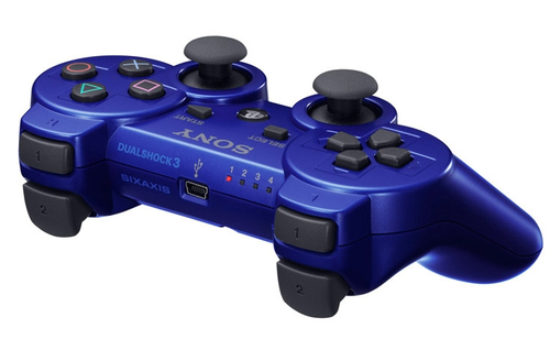 Sony AC-DPS3B mängukontroller Sinine Bluetooth Juhtpult Analoog/digitaal Playstation 3