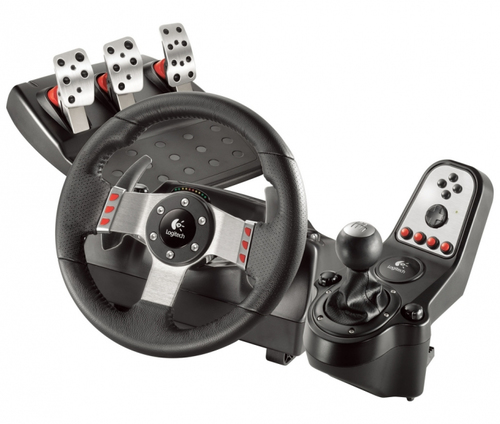 Logitech G27 Must, Hõbe USB 2.0 Juhtpult + pedaalid Analoog/digitaal PC, Playstation 3