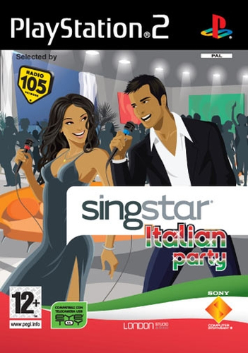 Sony SingStar: Italian Party, PS2 Itaalia PlayStation 2