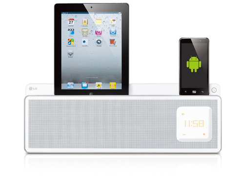 LG ND5521 dokk-kõlar 2.0 kanalid 30 W Valge
