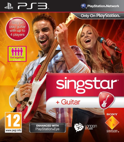 Sony Singstar, PS3 + Guitar Inglise keel PlayStation 3