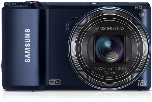 Samsung WB WB200F 1/2.3 Kompaktkaamera 14,2 MP CCD 4320 x 3240 pikslit Must