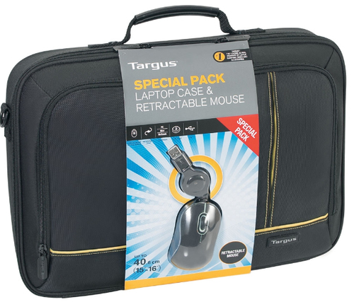 Targus BEU3137 sülearvutikott 40,6 cm (16) Portfell Must