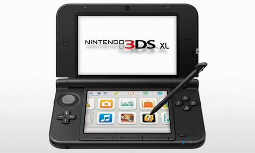 Nintendo 3DS XL kaasaskantav mängukonsool 12,4 cm (4.88) Puutetundlik ekraan WiFi Must