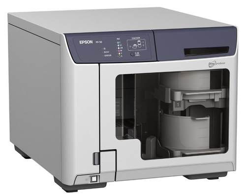 Epson PP-50 plaaditootja 50 ketast USB 2.0 Sinine, Valge