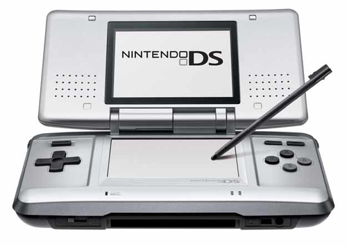 Nintendo DS kaasaskantav mängukonsool 7,62 cm (3) 0,25 GB Puutetundlik ekraan WiFi Hõbe