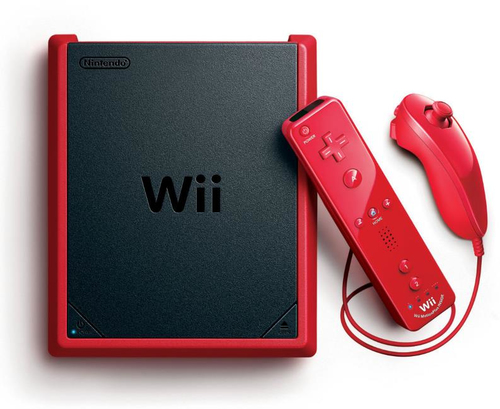 Nintendo Wii Mini Punane