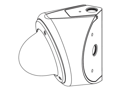 VDA-CMT-DOME BOSCH VVDACMTDOME - Accesorio para montaje en esquina VDA-CMT-DOME