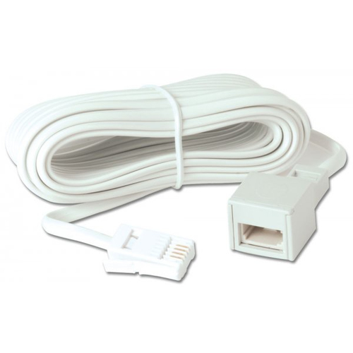 Lindy 35066 telefono kabelis 10 m Balta