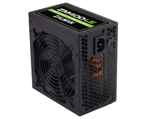 Zalman ZM400-LE toiteallika komponent 400 W 20+4 pin ATX ATX Must