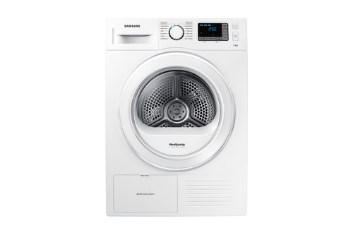 Samsung DV80F5E5HGW tumble dryer Freestanding Front-load 8 kg White