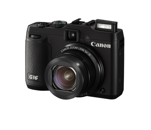 Canon PowerShot G16 1/1.7" Compact camera 12.1 MP CMOS 4000 x 3000 pixels Black
