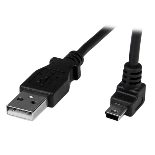 CONNECT YOUR MINI USB DEVICES, WITH THE CABLE OUT OF THE WAY-1M USB TO MINI USB