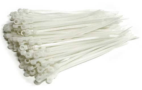 6IN SCREW MOUNT CABLE TIES 100 PACK