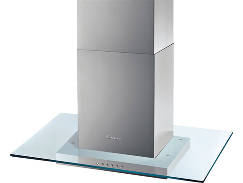 Candy CVMI 970 LX cooker hood Island Stainless steel, Transparent 727 m³/h