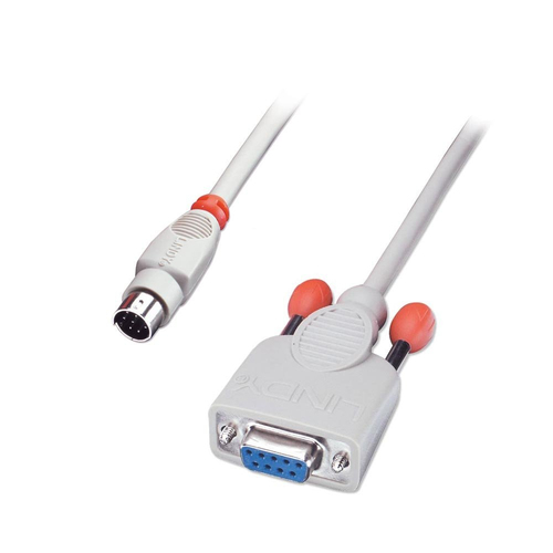 Lindy 30249 PS/2 kabelis 2 m 6-p Mini-DIN Balts