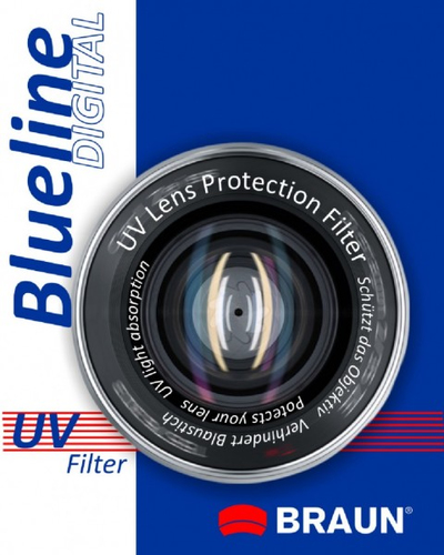 Braun 52mm Blueline UV Filter Ultraviolettvalguse (UV) kaamerafilter 5,2 cm
