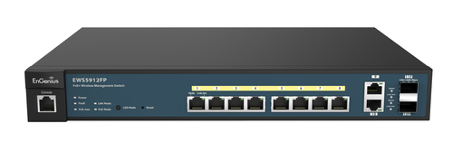 Controlador switch Poe serie Neutron de 8 puertos soporta hasta 50 AP serie Neutron EWS5912FP - Engenius