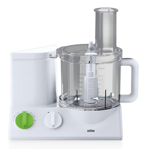 Braun FP 3010 köögikombain 600 W 1,75 l Roheline, Valge