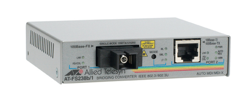 ALLIED FS238A/1 10/100TX 100FX converter