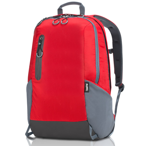 Lenovo ThinkPad Active Backpack Large mugursoma Pelēks, Sarkans Neilons