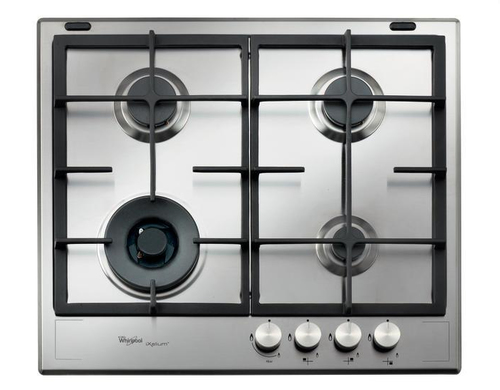 Whirlpool GMF6422IXL Nerūdijančiojo plieno Įmontuoti Dujinė 4 zone(s)
