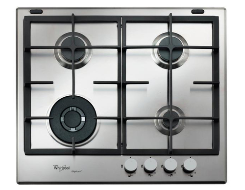 Whirlpool GMA6422IXL Nerūdijančiojo plieno Įmontuoti Dujinė 4 zone(s)