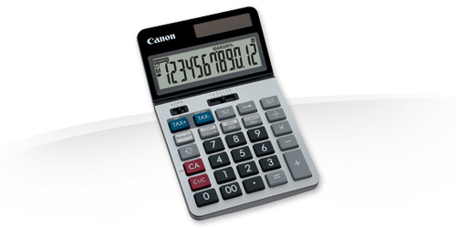 Canon KS-1220TSG kalkulaator Lauaarvuti Must, Sinine, Punane, Hõbe