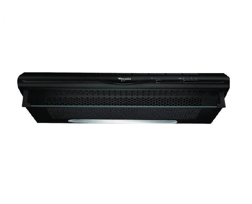 Whirlpool AKR 420 NB cooker hood Semi built-in (pull out) Black 190 m³/h