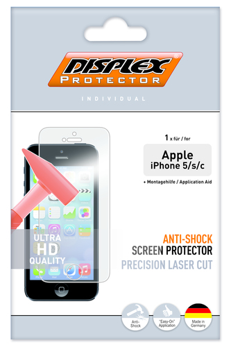 Displex Protector Apple iPhone 5/S/C Anti-Shock