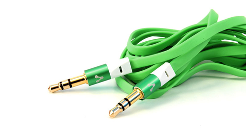 Cable de Audio VORAGO CAB-108-verde