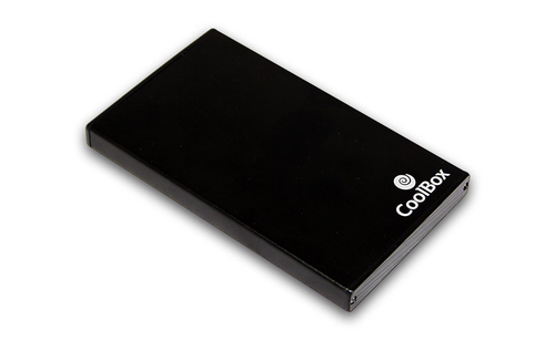 CoolBox Slimchase 2502 Melns 2.5 USB barošana