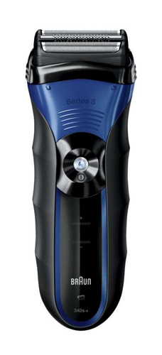 Braun Series 3 340s Trimmer Schwarz, Blau