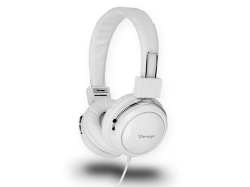 AUDIFONOS VORAGO DIADEMA ALTA FIDELIDAD MIC HP-300 BLANCO - HP-300 BLANCO