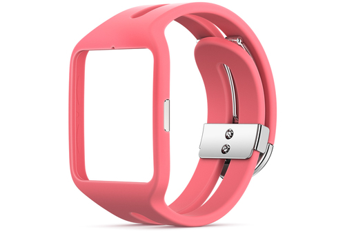 SWR510 SILICONE BRACELET PINK FOR SMARTWATCH 3            IN