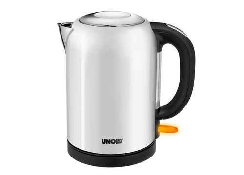 Unold Bullet elektriskās tējkanna 1,7 L 2200 W Melns, Balts