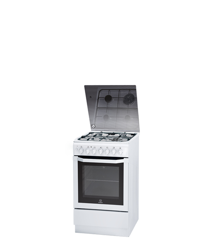 Indesit I5TMH2AG(W)/NL pliit Eraldiseisev pliit Gaas Valge A