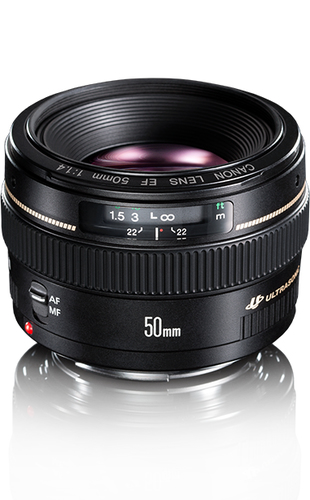 Canon EF 50mm f/1.4 USM SLR Standardne objektiiv