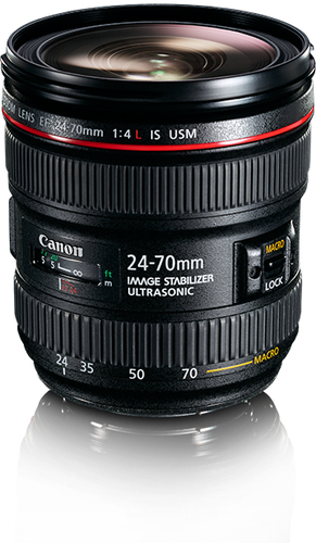 Canon EF 24-70mm f/4L IS USM SLR Standardne objektiiv