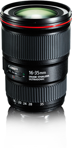 Canon EF 16-35mm f/4L IS USM SLR Laiobjektiiv Must