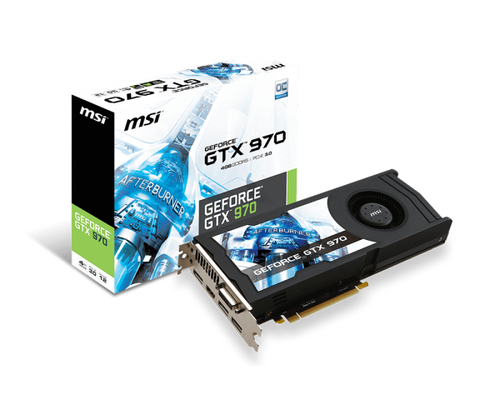 MSI GTX 970 4GD5 OC NVIDIA GeForce GTX 970 4 GB GDDR5