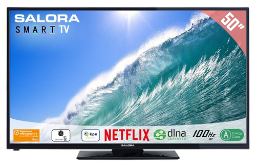 Salora 50LED8200CS teler 127 cm (50) Full HD Nutiteleri funktsioon Must 300 cd/m²