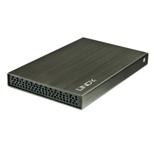 Lindy 42673 kõvakettaboks Must 2.5 Toide USB kaudu