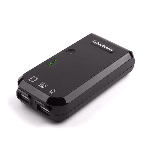 Banco de Batería (Cargador Portátil) Para Celular, de 5200 mAh, Con dos Puertos USB  <br>  <strong>Código SAT:</strong> 39121011 - CPBC5200AC