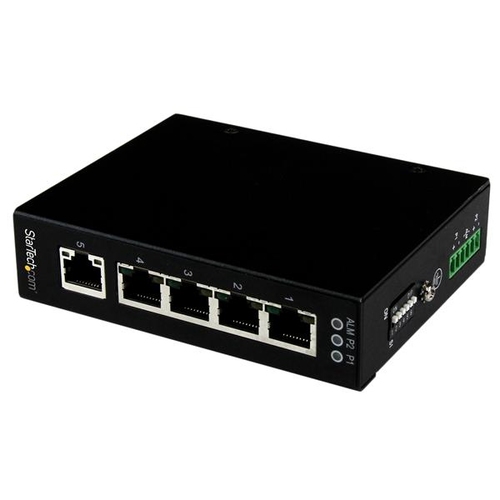 5PORT RUGGED IP30-RATED GIGABIT NETWORK SWITCH
