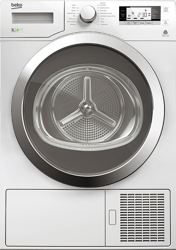 Beko DPY8506GXB1 tumble dryer Freestanding Front-load 8 kg White