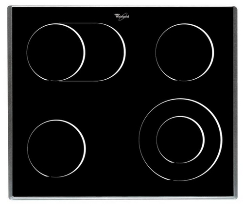 Whirlpool AKT 156 IX Juoda Įmontuoti Keraminis 4 zone(s)