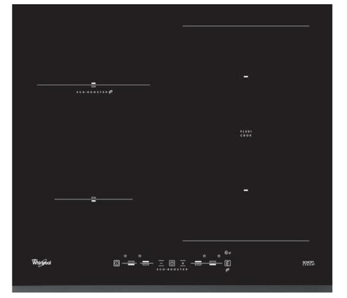 Whirlpool ACM 920/BF Juoda Įmontuoti Indukcinė viryklė, padalyta į sritis 4 zone(s)