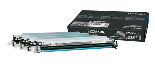 Click to view product details and reviews for Original Lexmark C734x24g Photoconductor Unit 4 Pack.